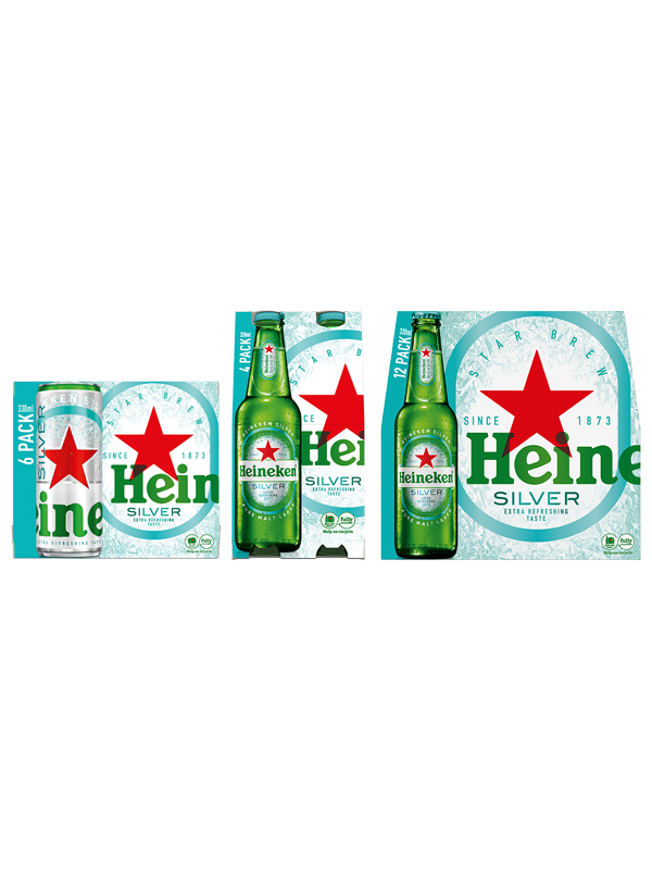 Heineken Silver Premium Malt Lager 24oz Can Holiday Wine, 44% OFF