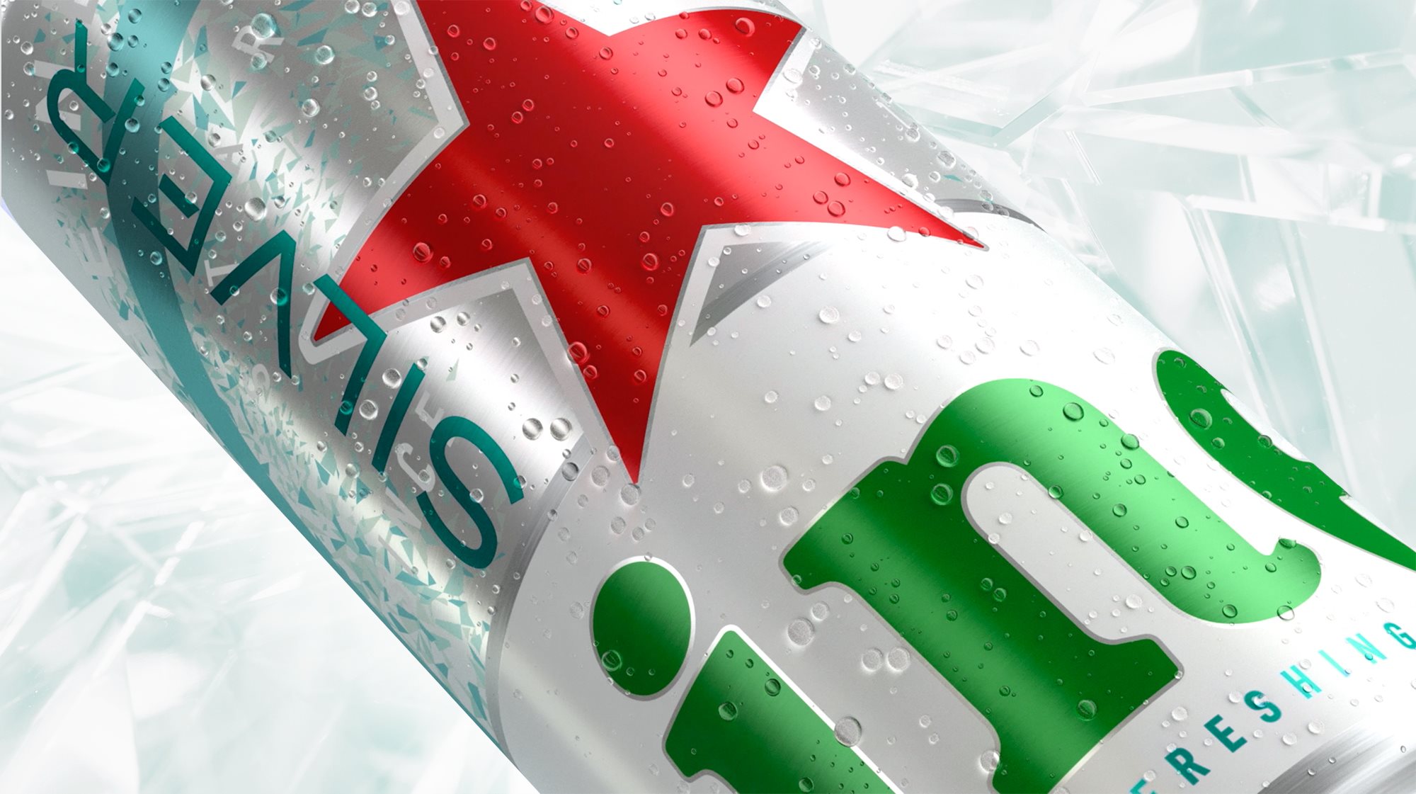 Extra-refreshing Packaging for the Launch of Heineken® Silver - Multi-Color  Corporation