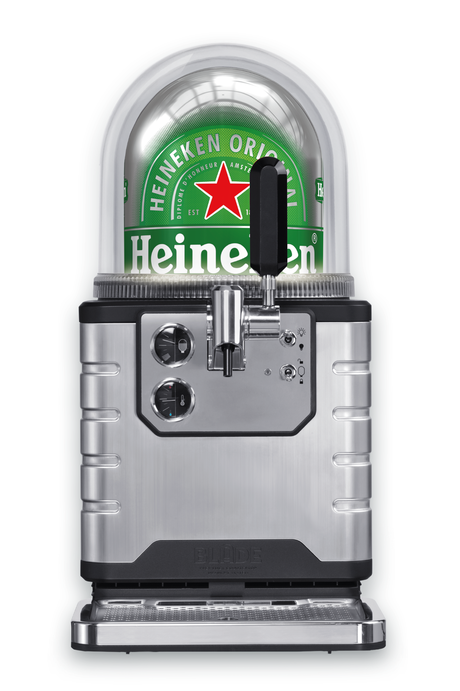 Birra Heineken Draught Keg Fusto Con Erogatore Da 5 Litri - Buonitaly