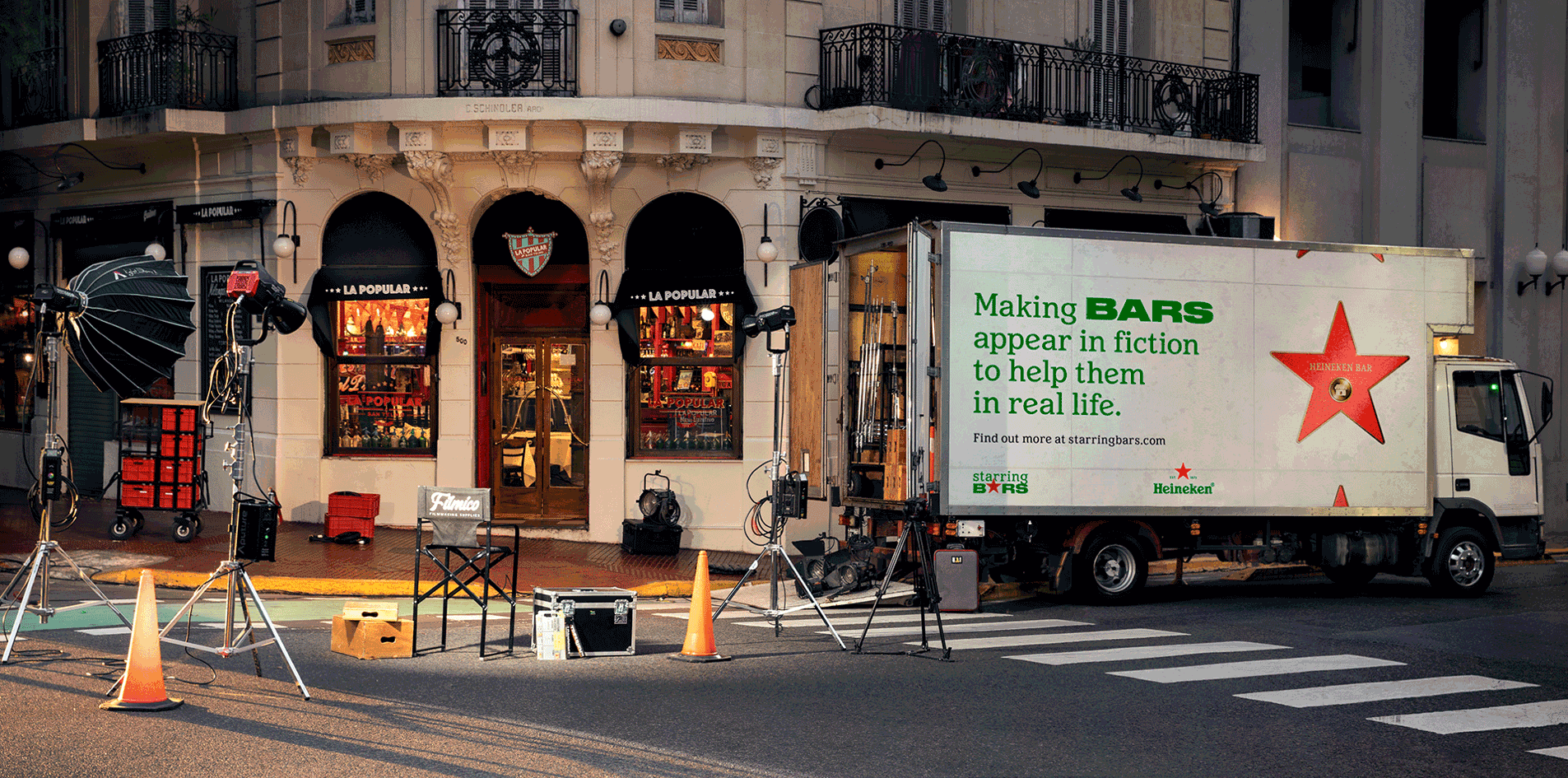 Heineken Starring Bars PR KV